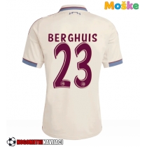 Moške Nogometnih dresov Ajax Steven Berghuis #23 Tretji 2025-26 Kratki rokavi